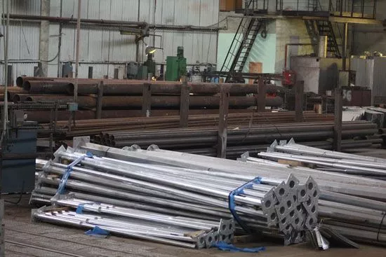 Наружное освещение торгового центра в г. Белоярский