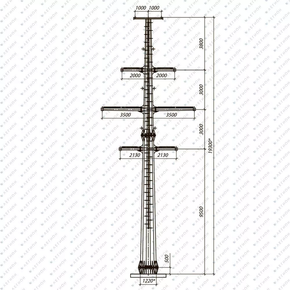 Многогранная опора УМ110-8