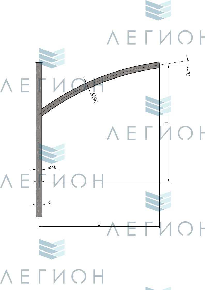 К72-1,0-1,0-1-1 кронштейн однорожковый